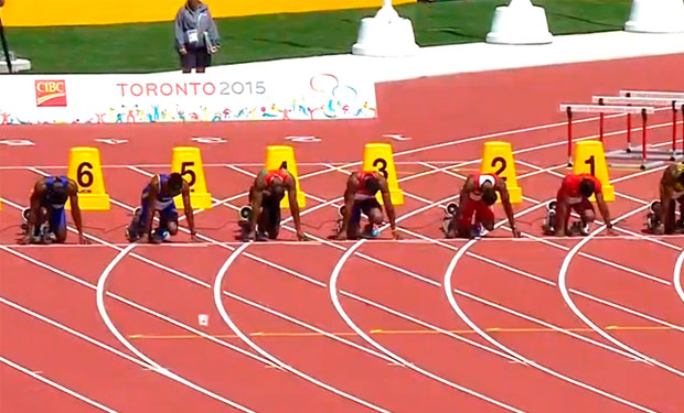 Lista, final de 400 metros planos femenil en Toronto 2015